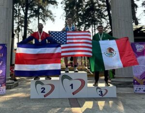 Javier Armenta en la Campeonato Centroamericano de Atletismo 2025 