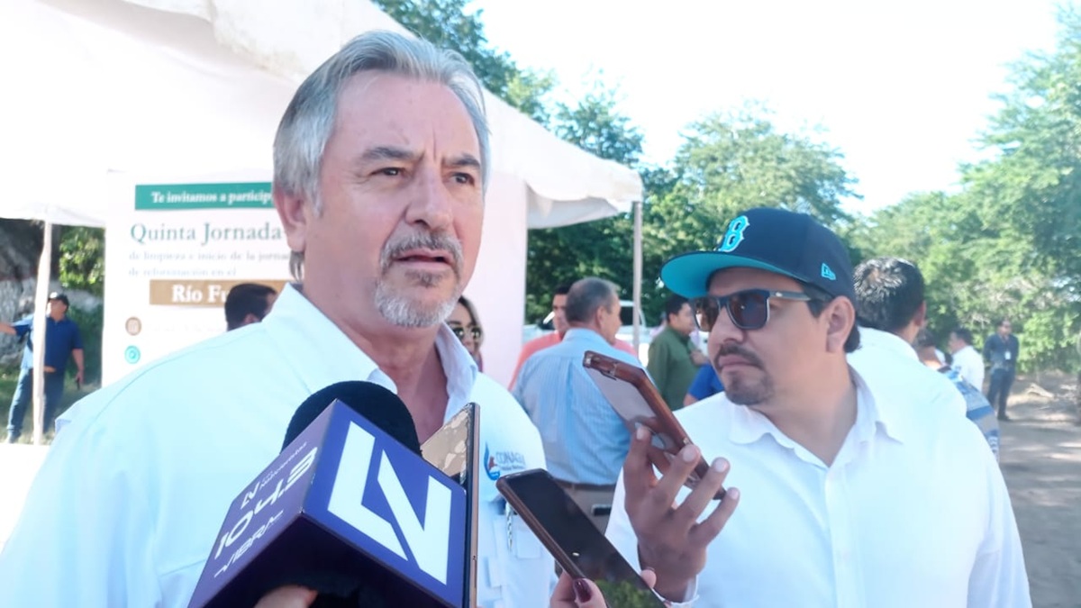 Jesús Antonio Cruz Varela, director general de Conagua en Sinaloa