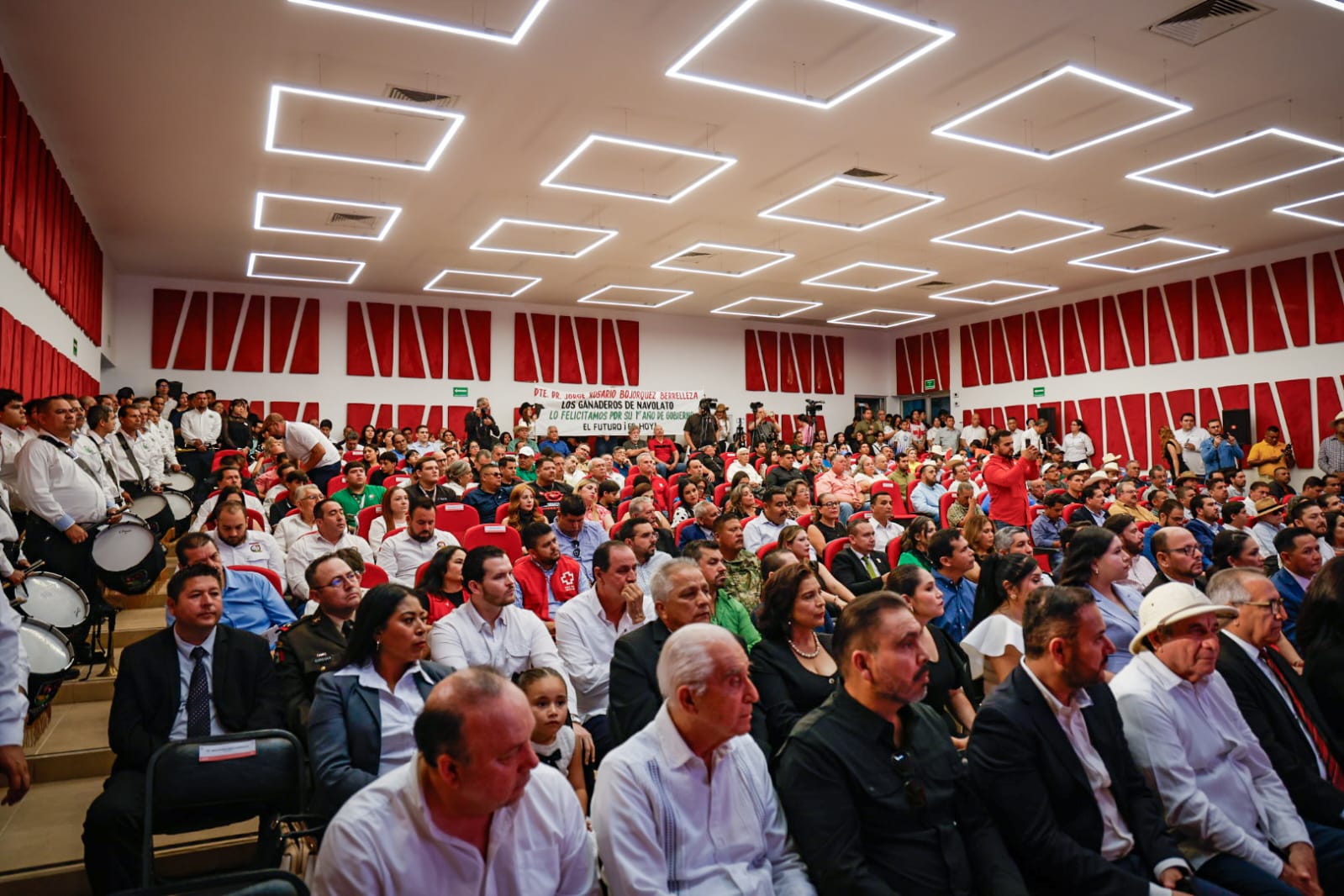 Jorge Bojórquez rinde su primer informe al frente del Ayuntamiento de Navolato