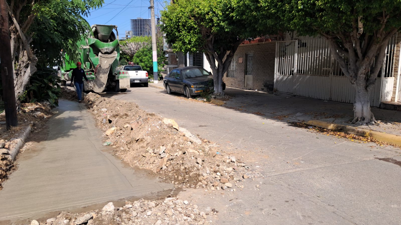 Jornada de bacheo de la Jumapam
