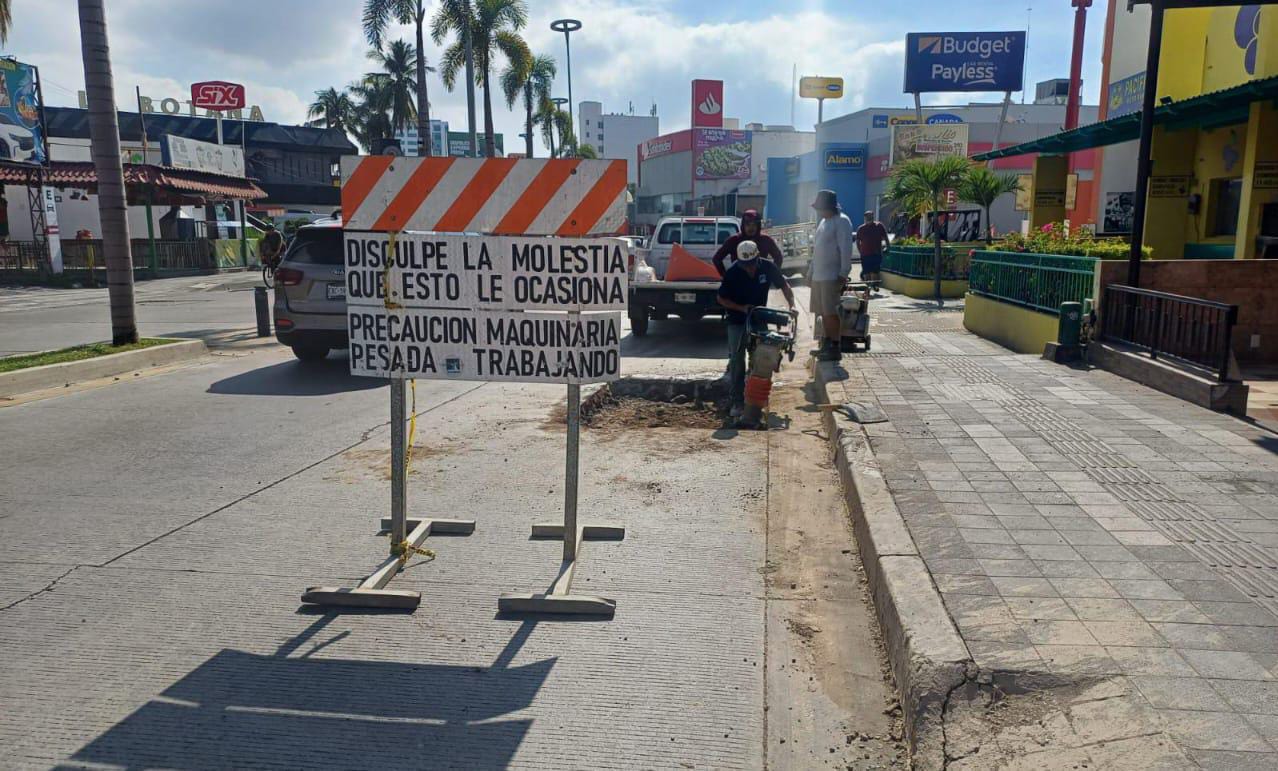 Jornada de bacheo de la Jumapam