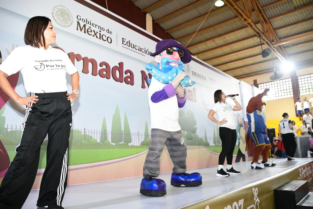 Jornada Nacional por la Paz y contra las Adicciones en Mazatlán
