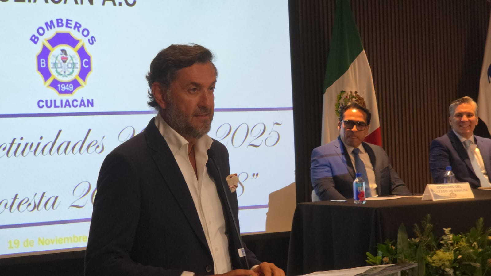 José de Jesús González, nuevo presidente del Patronato de Bomberos Culiacán hasta el 2028
