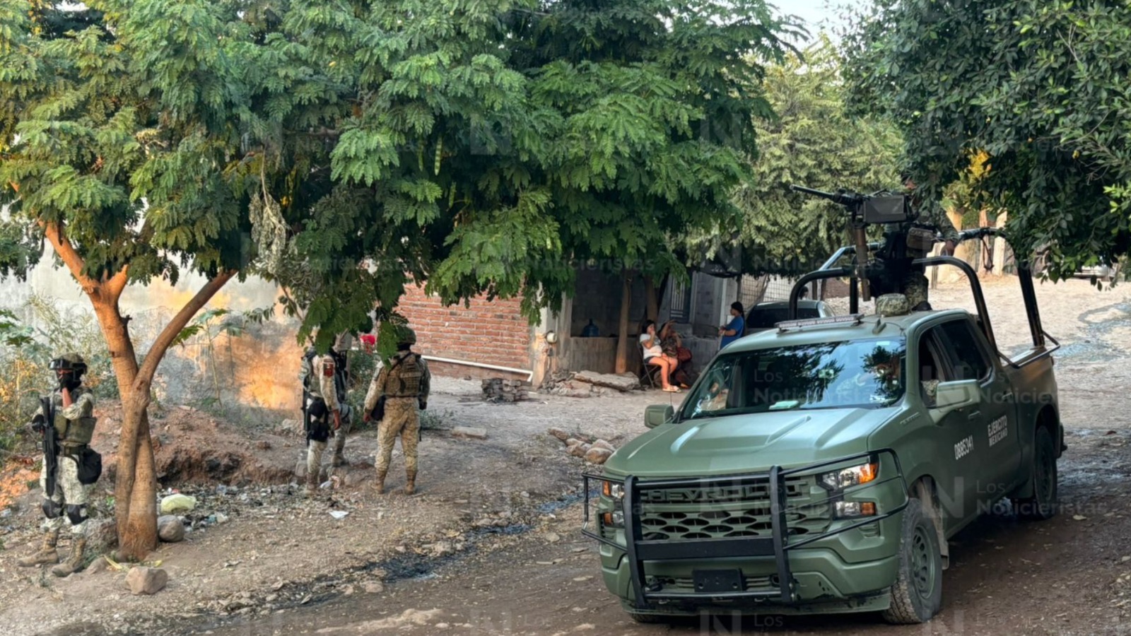 Militares localizan a un joven ejecutado en Las Coloradas, Culiacán Sin.