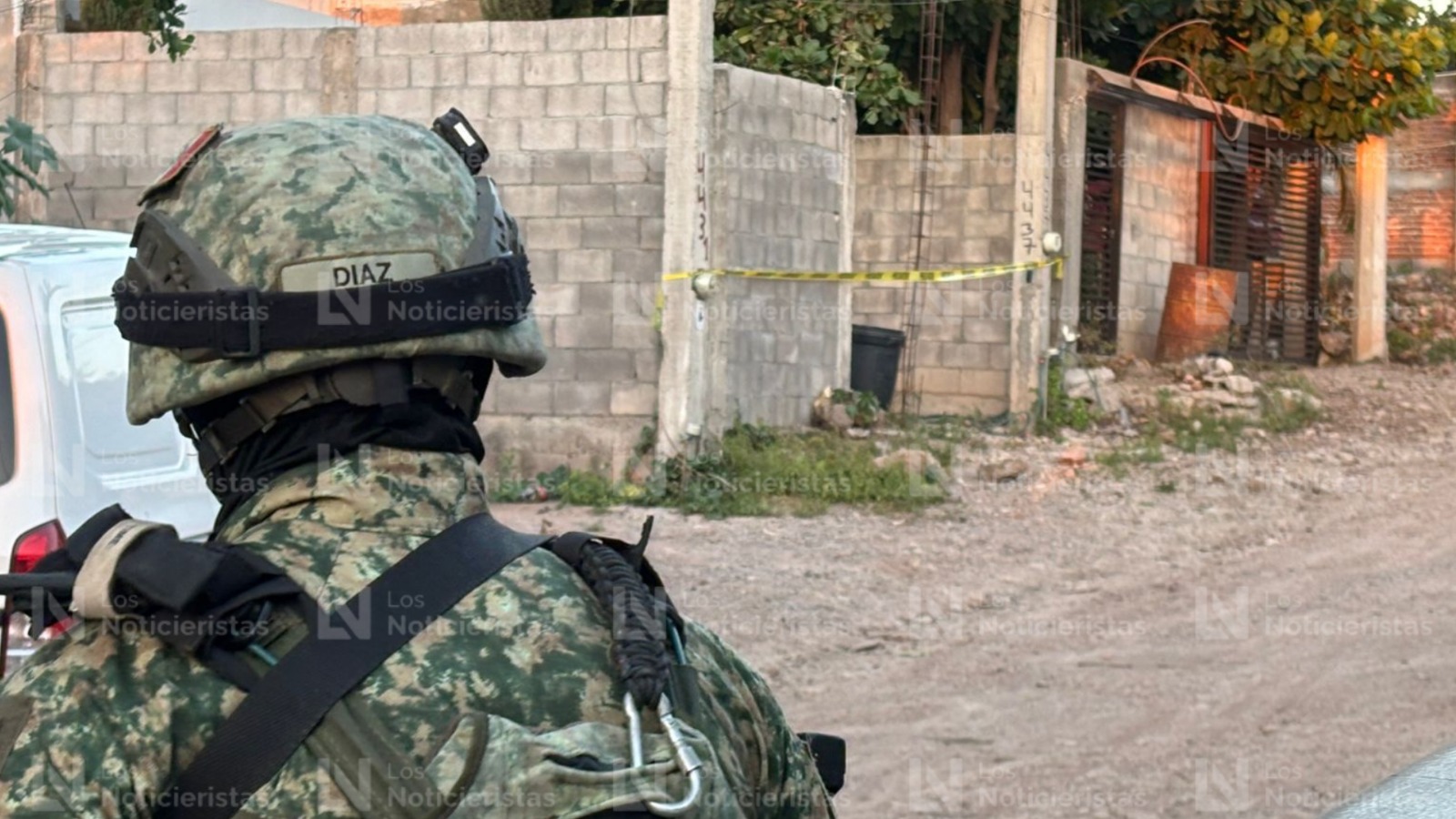 Militares localizan a un joven ejecutado en Las Coloradas, Culiacán Sin.