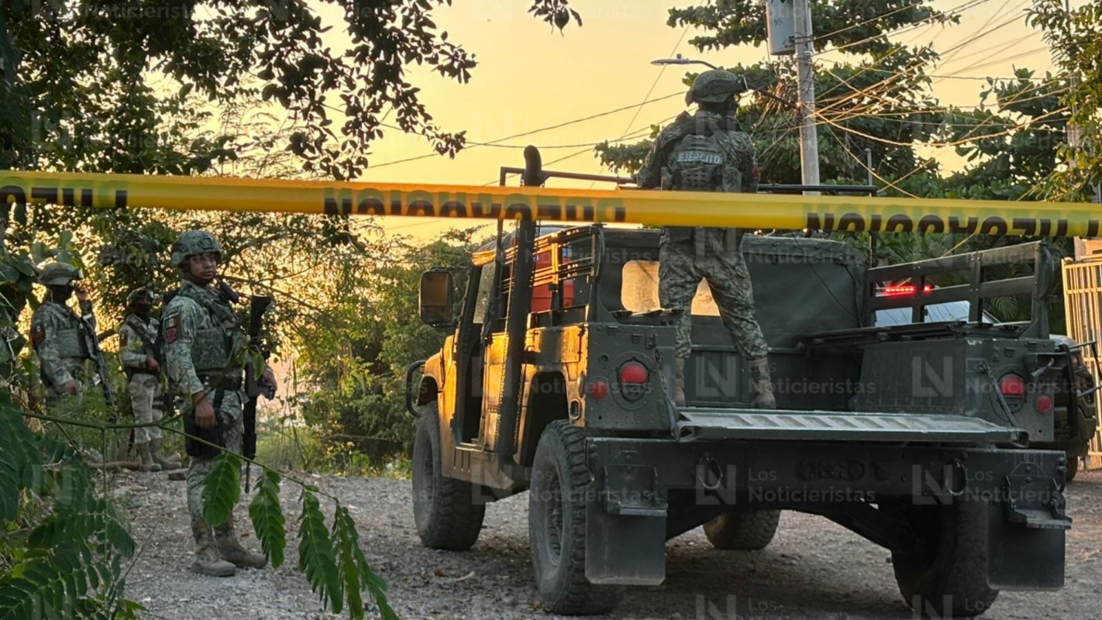 Militares localizan a un joven ejecutado en Las Coloradas, Culiacán Sin.