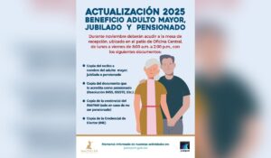 Lista de documentos a entregar para usuarios de Tarifa Social de Jumapam