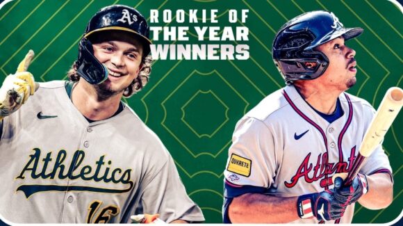 Kurtz y Baldwin son los Novatos del Año 2025 en MLB