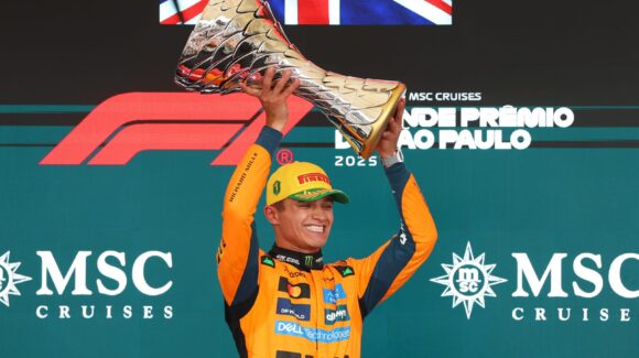 Lando Norris triunfa en el Gran Premio de Brasil