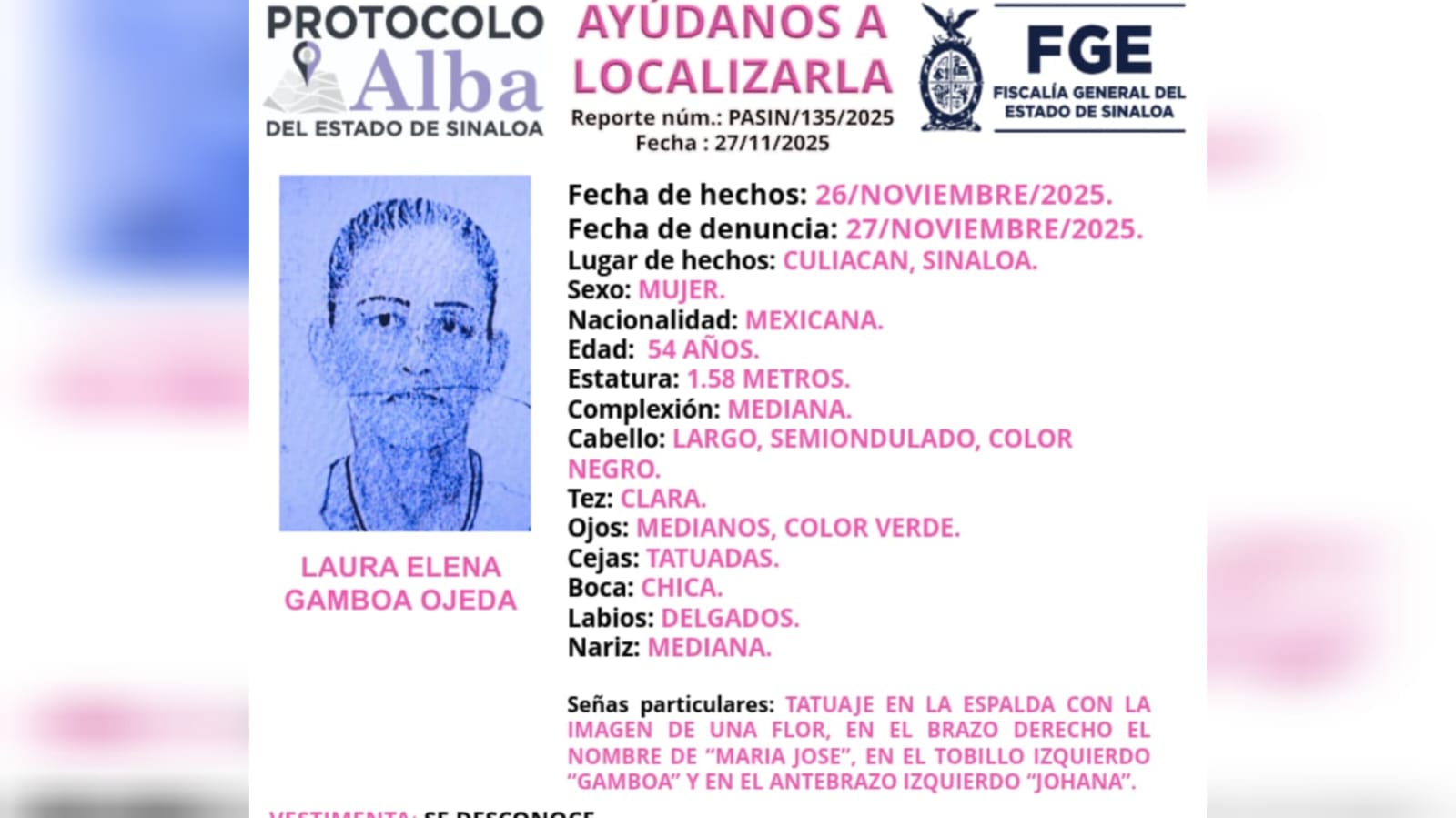 Activan ficha del Protocolo Alba por Laura Elena