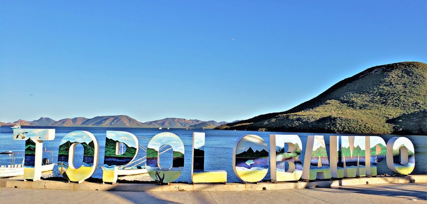 Letras de Topolobampo, en Ahome