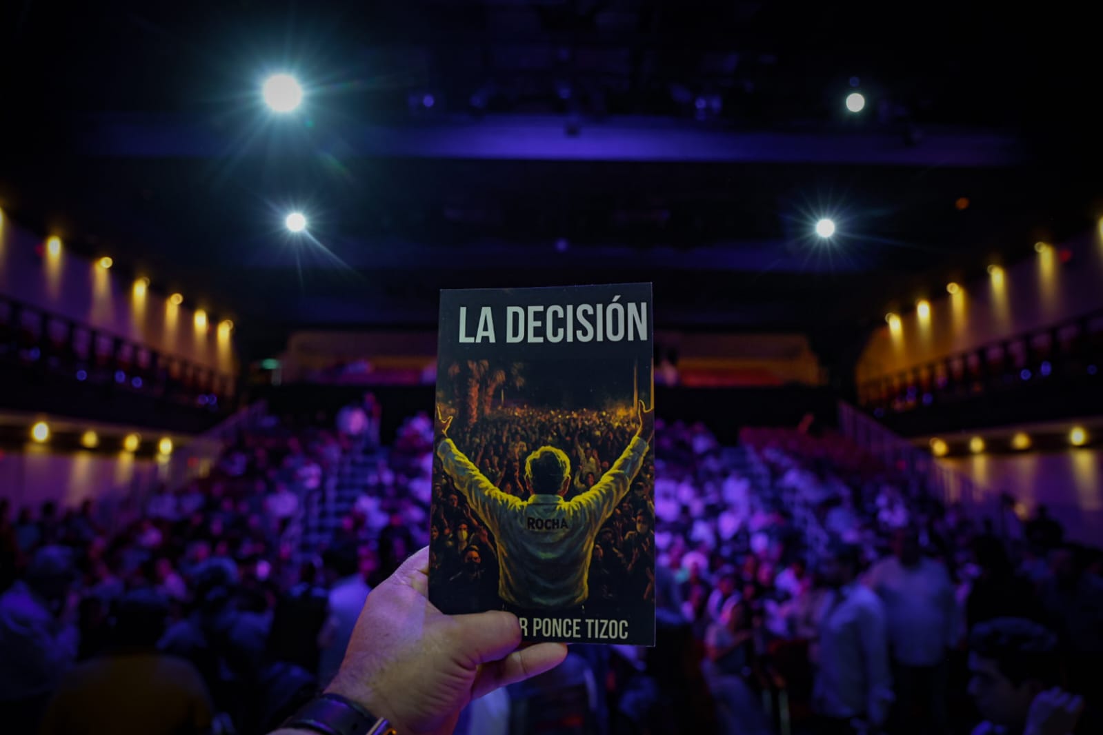 Presentación del Libro "La Decisión", del Autor Héctor Ponce Tizoc
