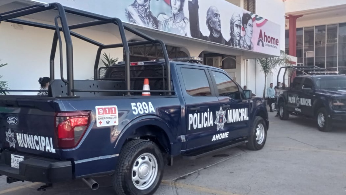 Llegan nuevas patrullas a la Policía de Ahome