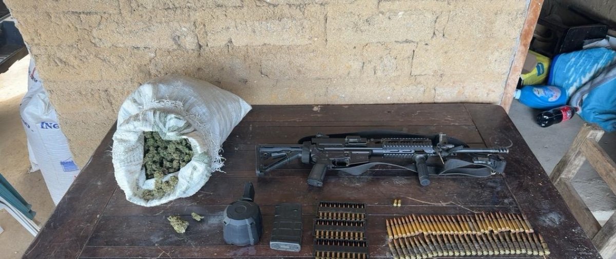 lo asegurado por la marina en el zapote de mandriles choix arma
