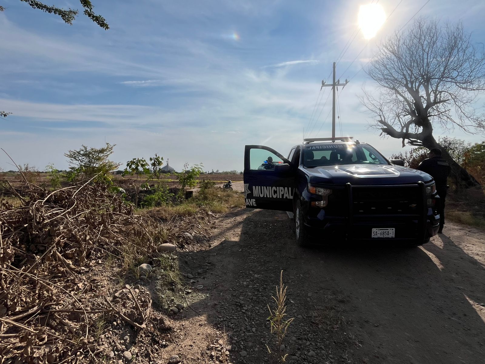 Patrulla de la Policía Municipal de Guasave
