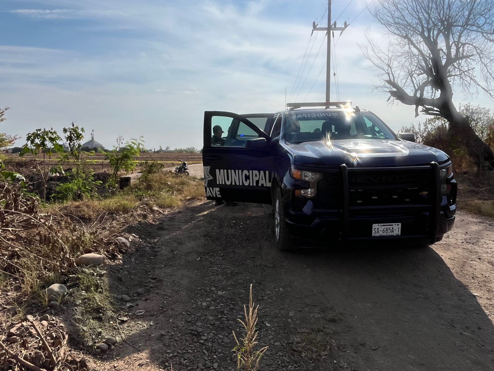 Patrulla de la Policía Municipal de Guasave
