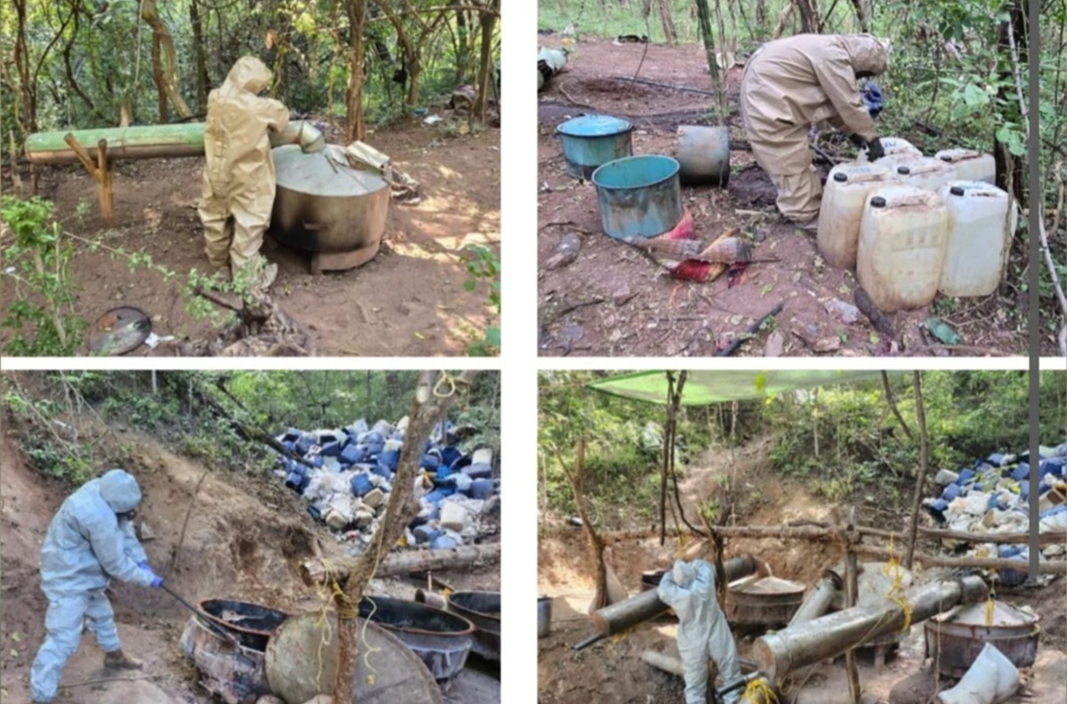 Localizan y desmantelan laboratorios clandestinos en Culiacán