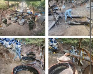 Localizan y desmantelan laboratorios clandestinos en Culiacán