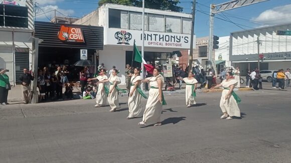 Ahome, Sinaloa conmemora 115 aniversario de la Revolución mexicana con un desfile cívico militar