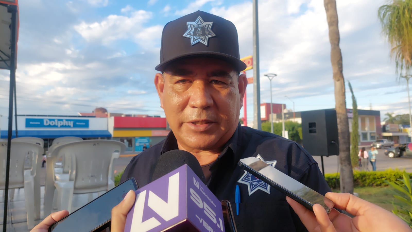Luis Enrique Rivera Moreno, titular de la Dirección de Seguridad Ciudadana y Movilidad Sustentable