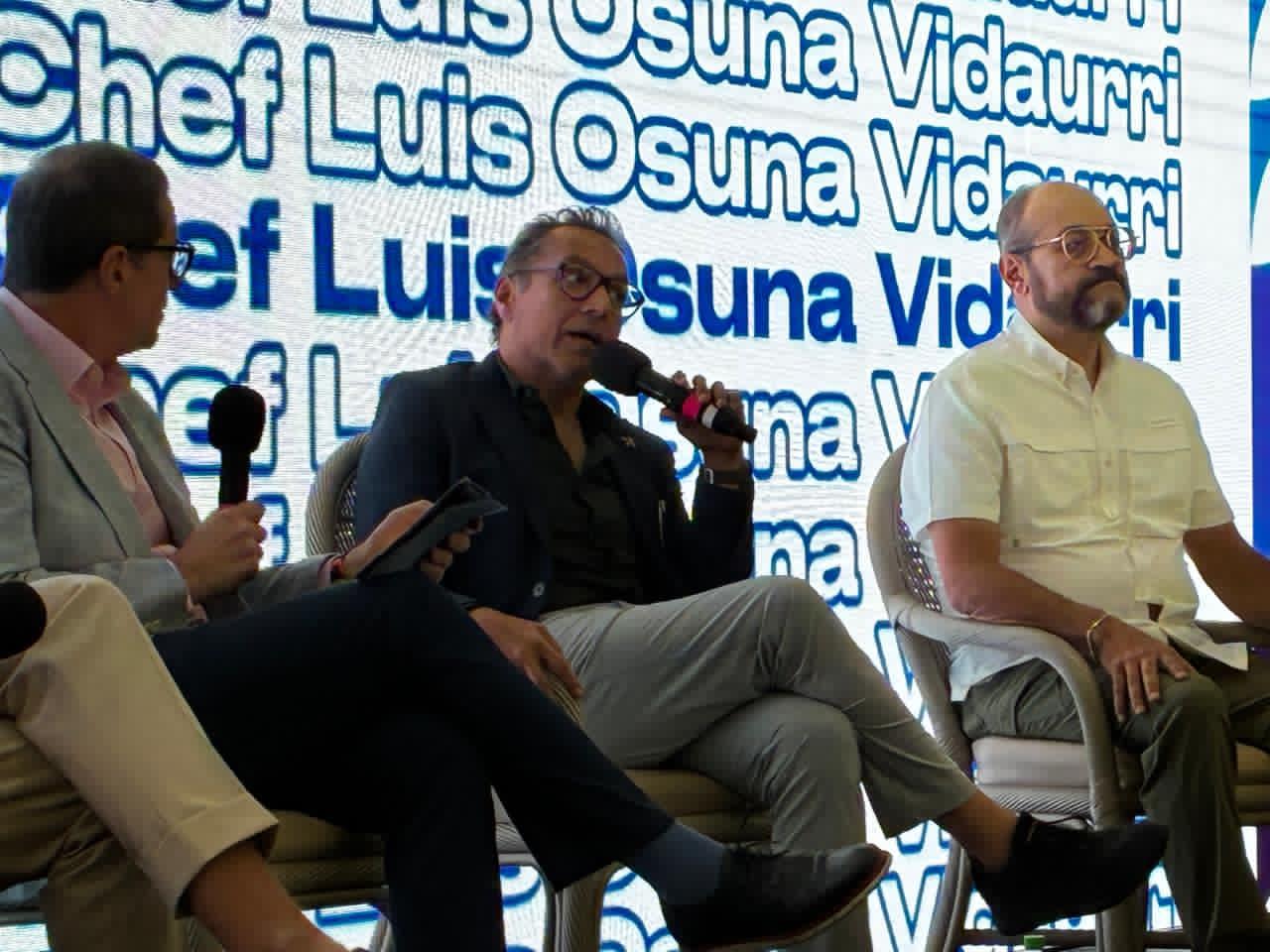 Luis Osuna Vidaurri en el Día de la Filantropía en Mazatlán, Sinaloa