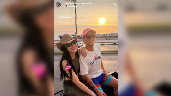 “Con la plebona en el malecón”: Lupita Villalobos de Las Alucines vacaciona en Mazatlán junto a Un Tal Fredo