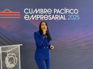Mercedes Dorado Bojórquez en la Cumbre Pacífico Empresarial 2025