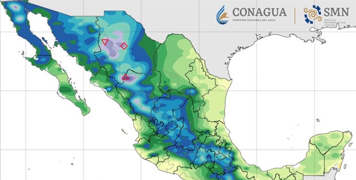 México registra bajas temperaturas