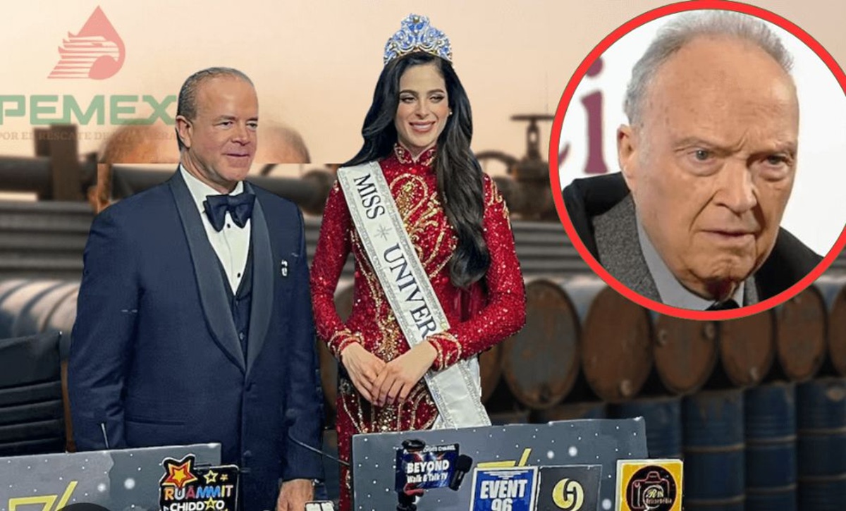 Miss Universo y Alejandro Gertz Manero