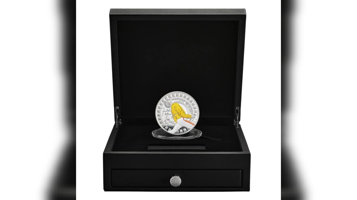 Moneda conmemorativa de Freddy Mercury