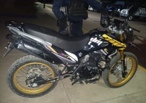 Moto asegurada