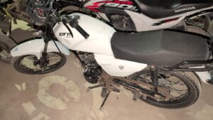 Moto asegurada en Mazatlán, Sinaloa