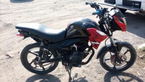 Moto con reporte de robo en Mazatlán