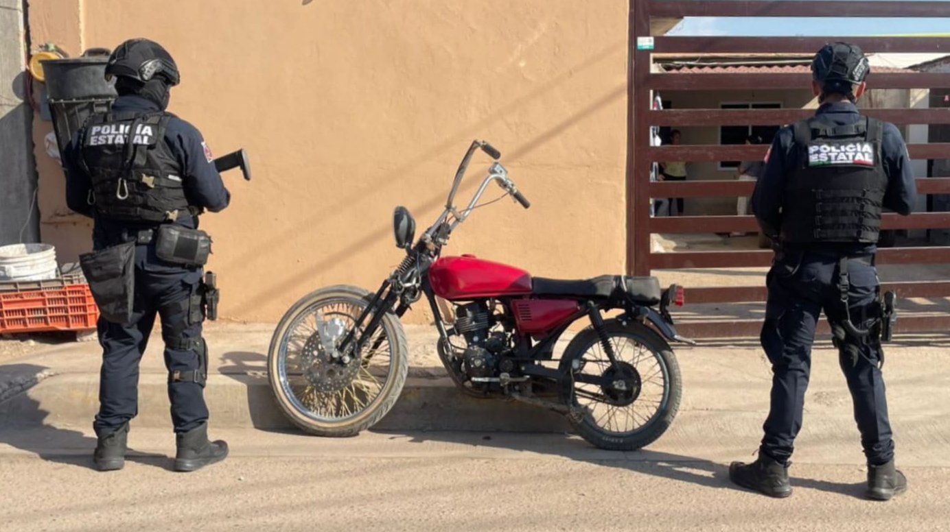 motocicleta asegura en culiacan