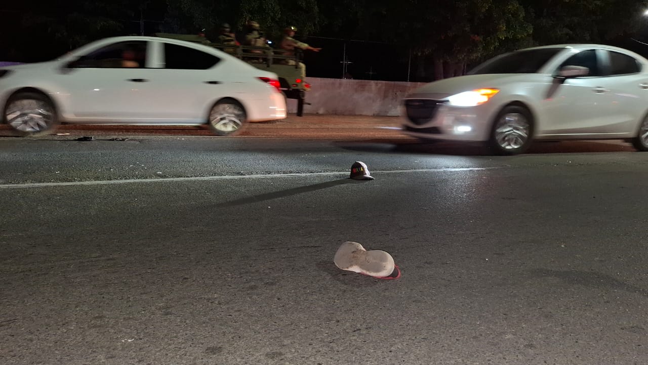 Motociclista arrolla a adulto mayor en Mazatlán, Sinaloa