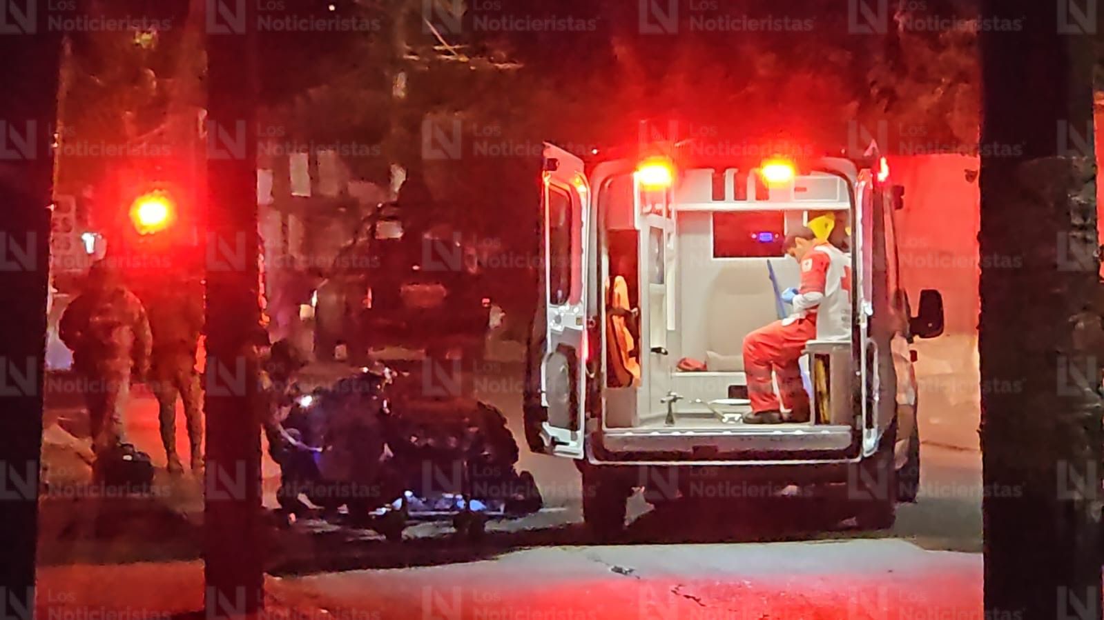 Motociclista atacado a balazos en la Toledo de Corro, Culiacán, Sin.