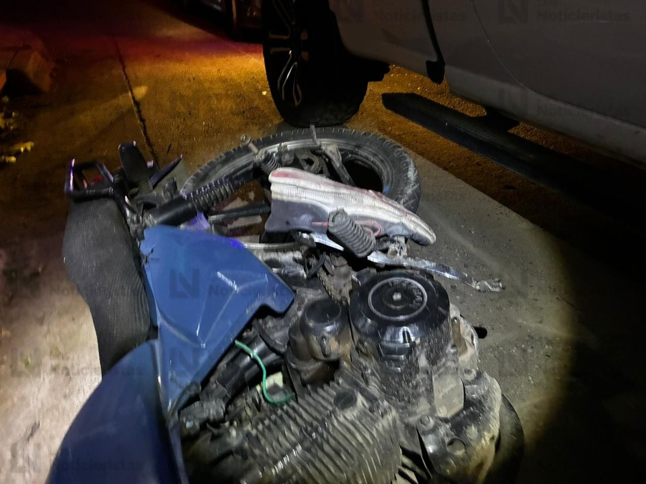 Motociclista es arrollado por camioneta en Los Mochis, Sinaloa