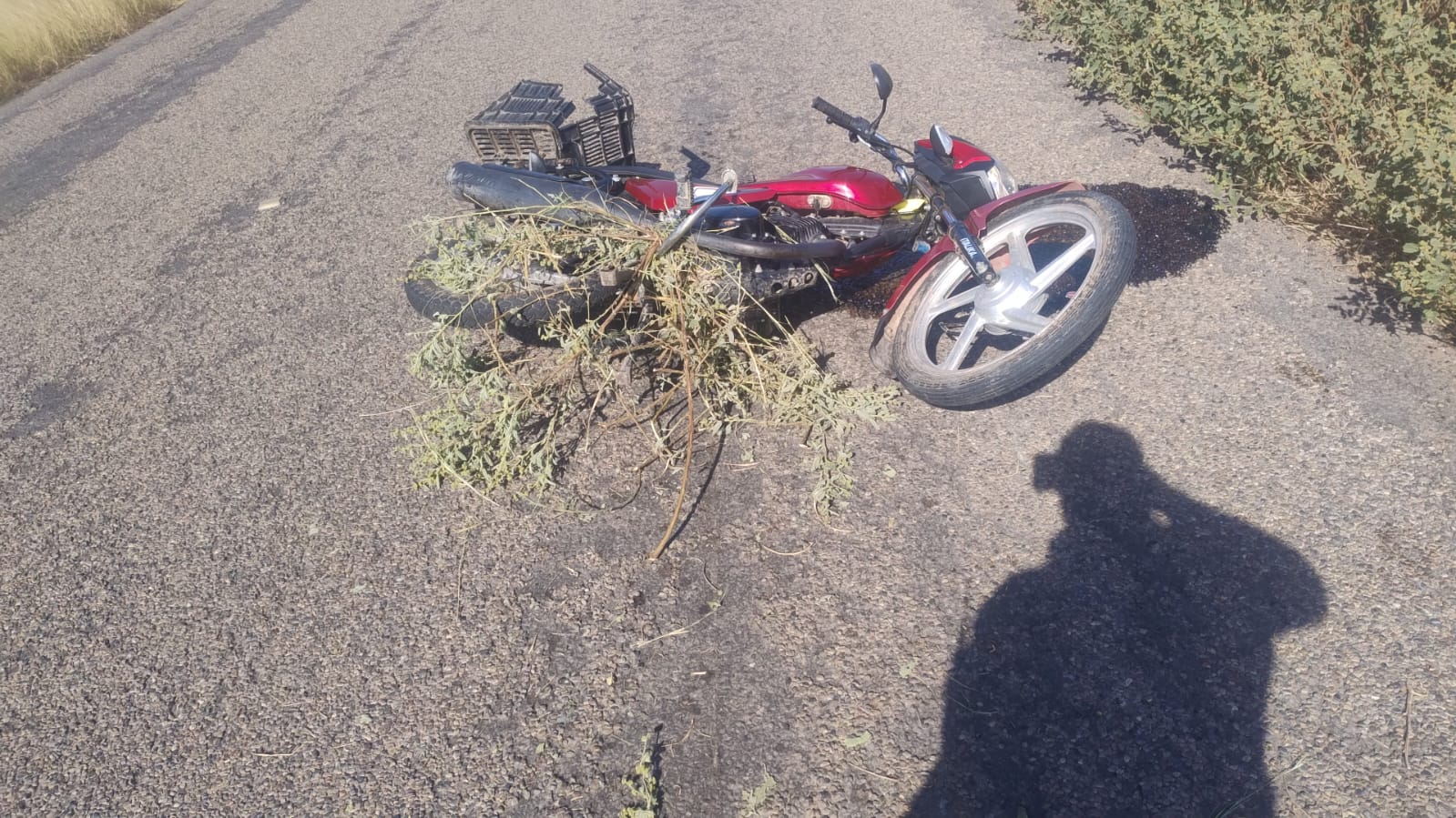 Motociclista fallece tras derrapar en Guasave, Sinaloa