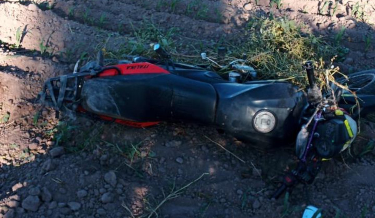 Motociclista se accidente en la carretera Los Mochis- Ahome