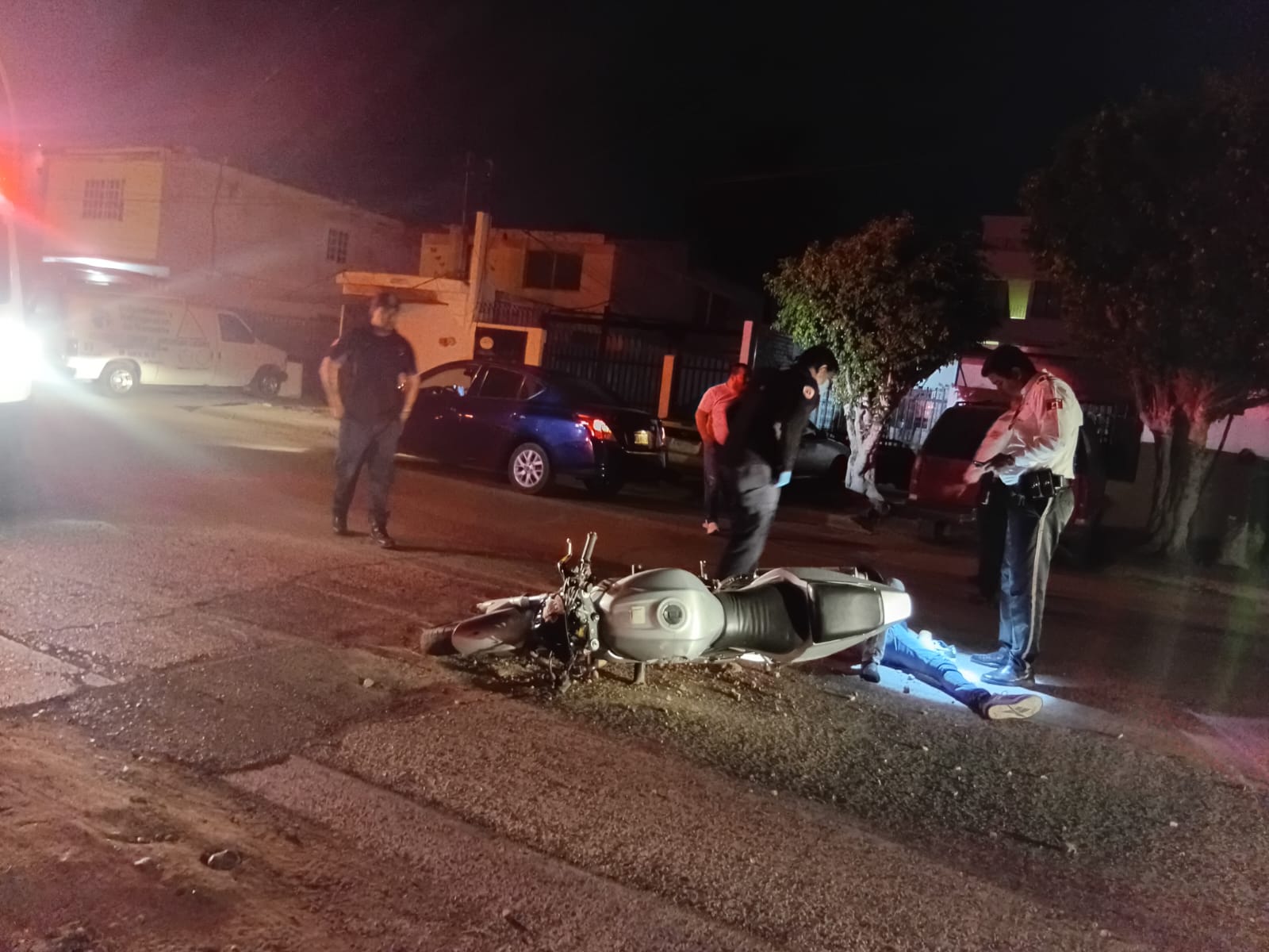 motociclista se accidenta en los mochis