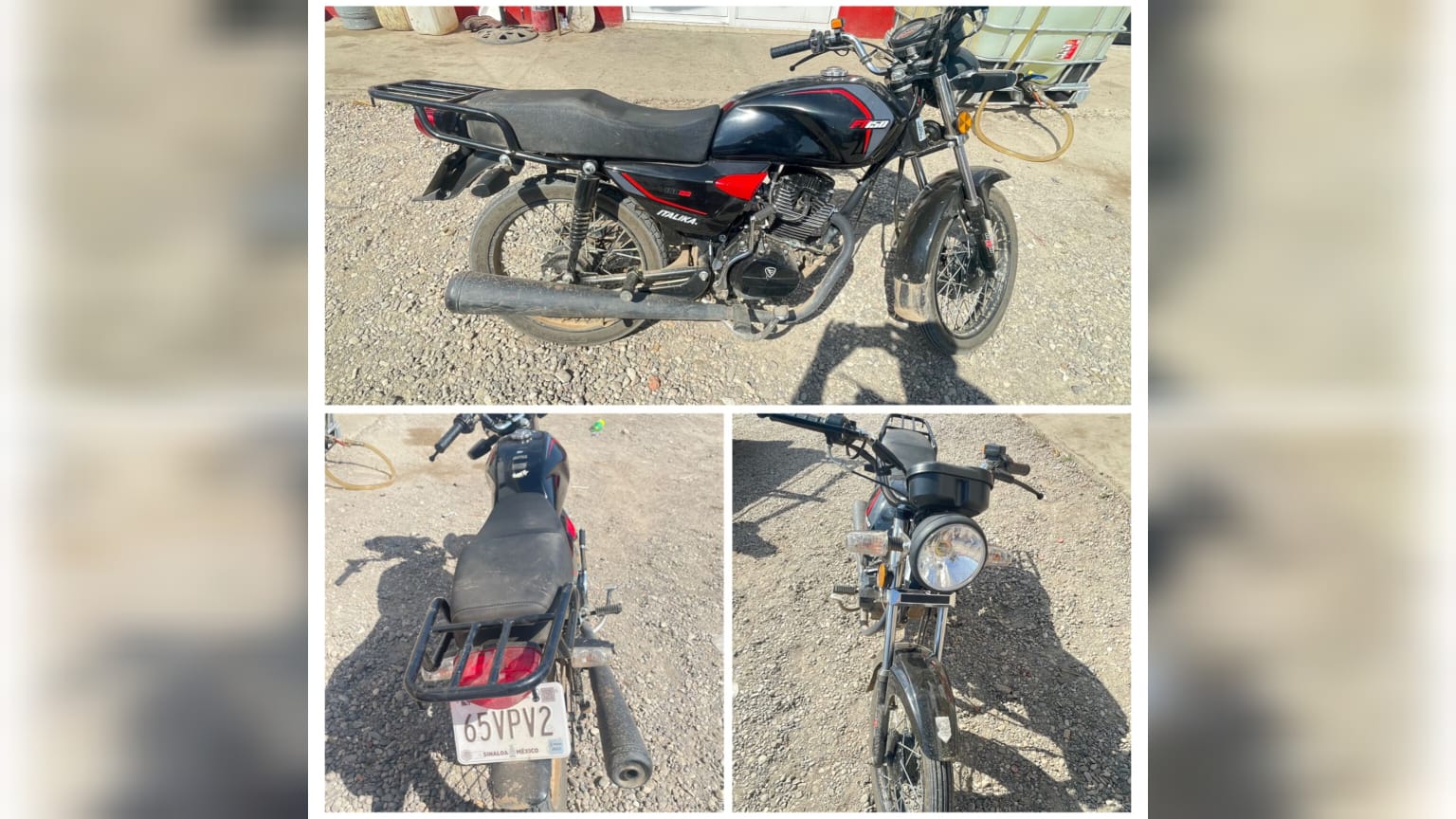 Recuperan motos con reporte de robo en Mazatlán