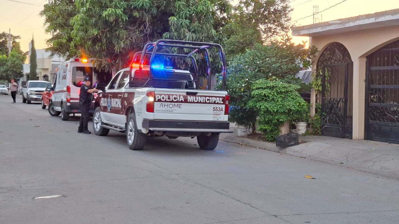 Muere adulto mayor en un domicilio en Los Mochis