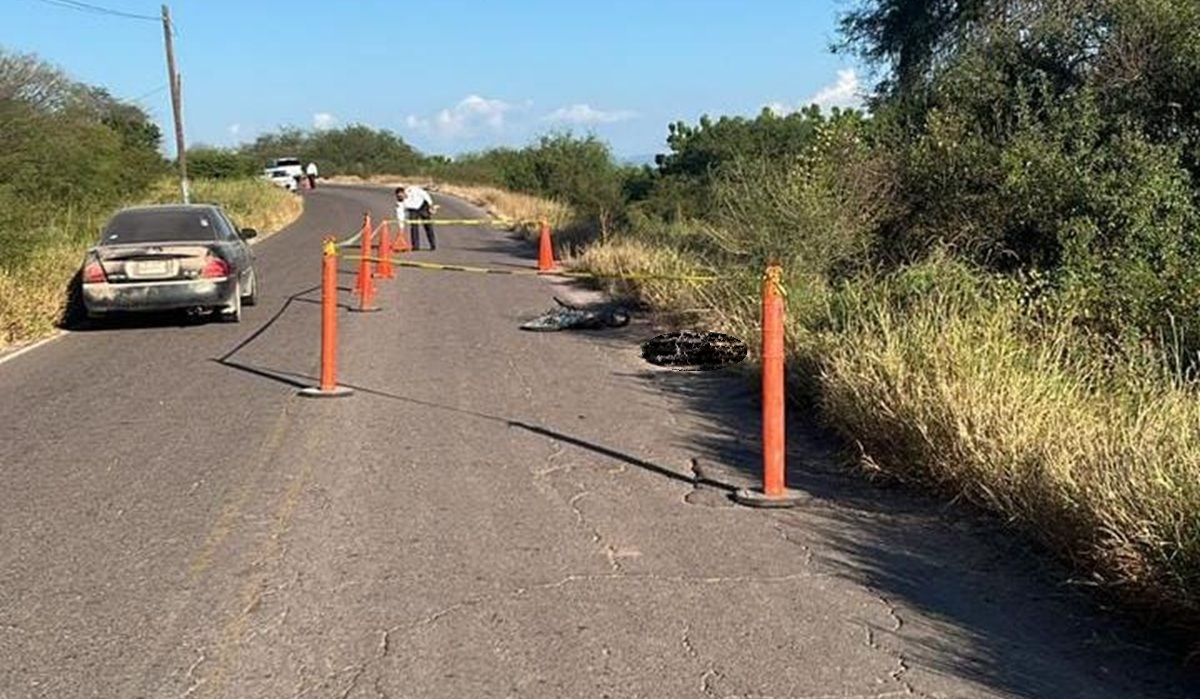 Muere ciclista en carretera El Carrizo-El Fuerte