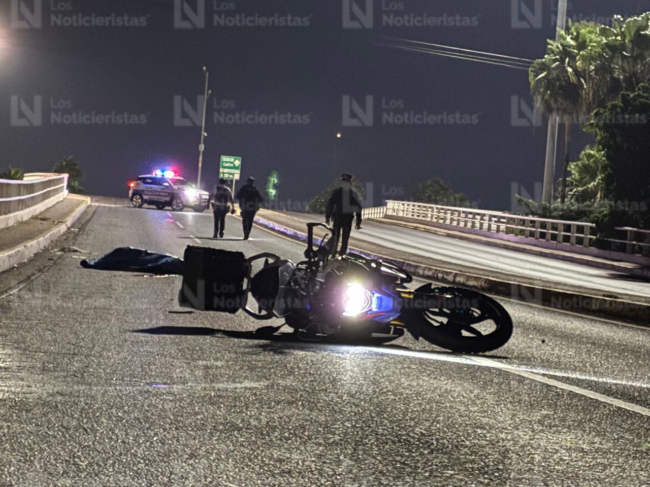 muere motociclista sobre la salida norte de culiacan