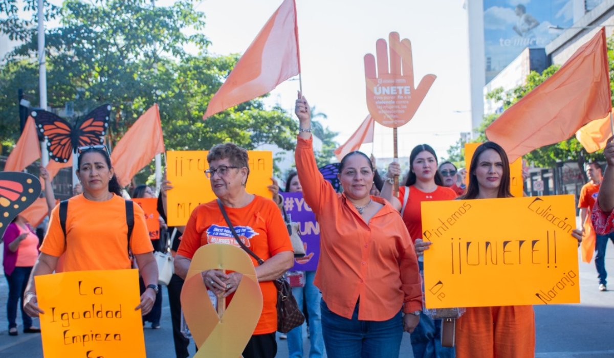 Mujeres de Culiacán, Sinaloa, se unen a la campaña 16 Días de Activismo