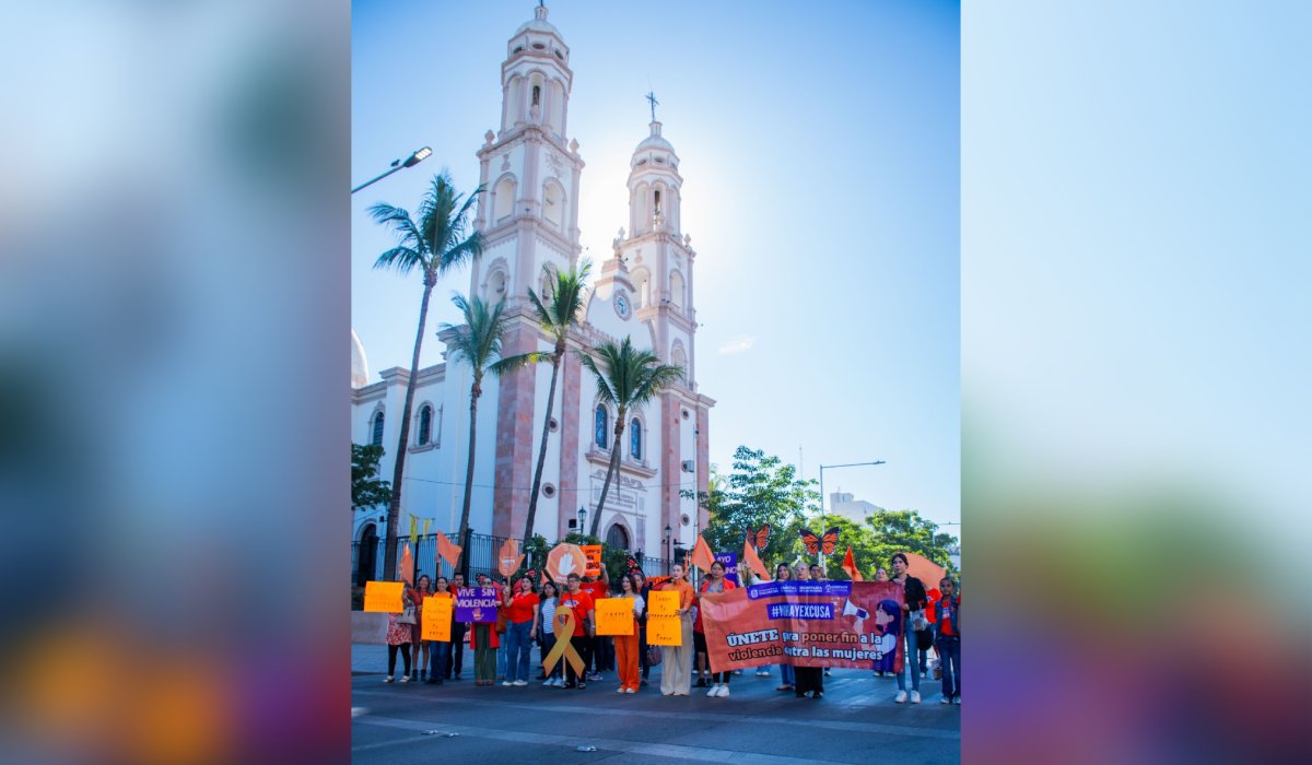 Mujeres de Culiacán, Sinaloa, se unen a la campaña 16 Días de Activismo