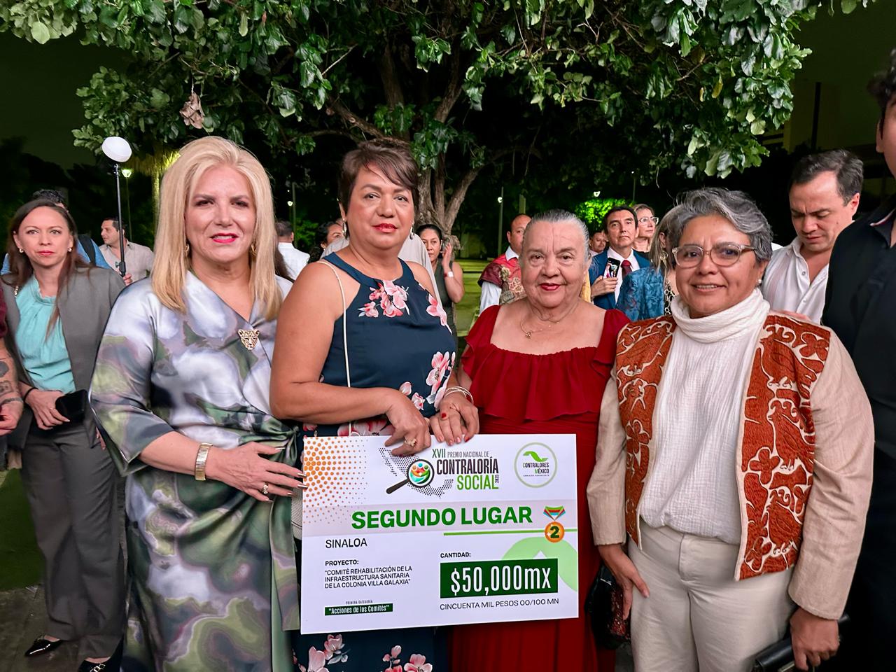 Mujeres sinaloenses logran segundo lugar nacional por acciones de contraloría social