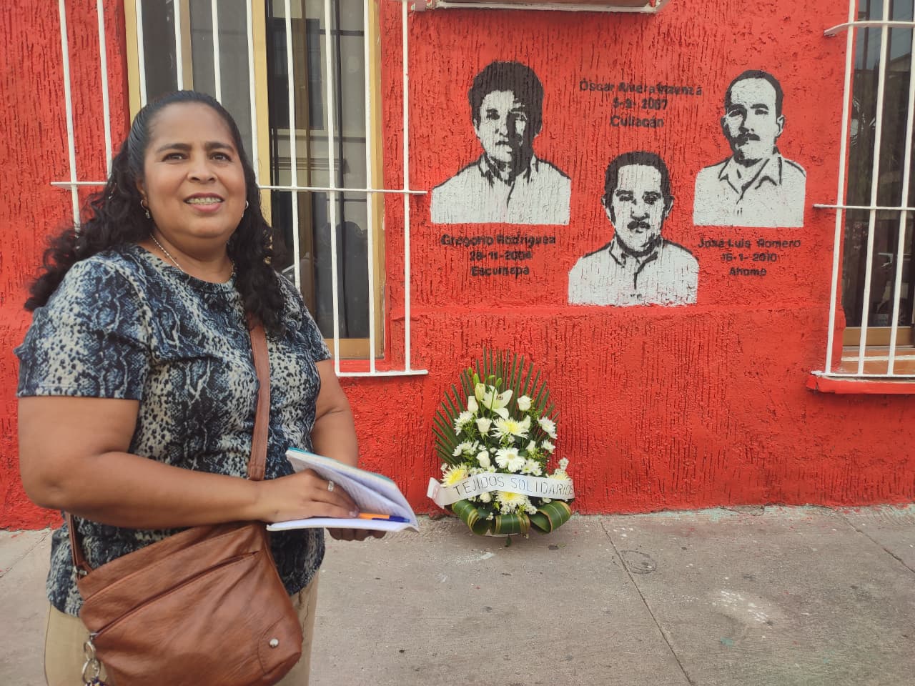 Inauguran Mural de la Justicia con rostros de periodistas asesinados en Sinaloa