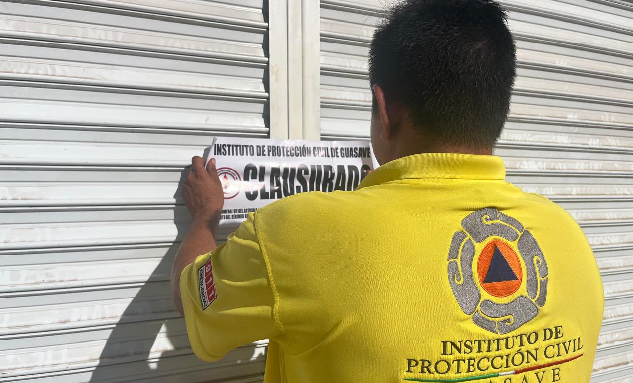 negocio clausurado en guasave sin