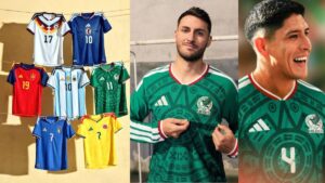 nueva camiseta para el mundial